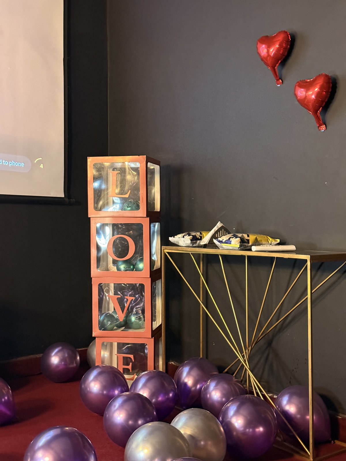 Birthday Setup